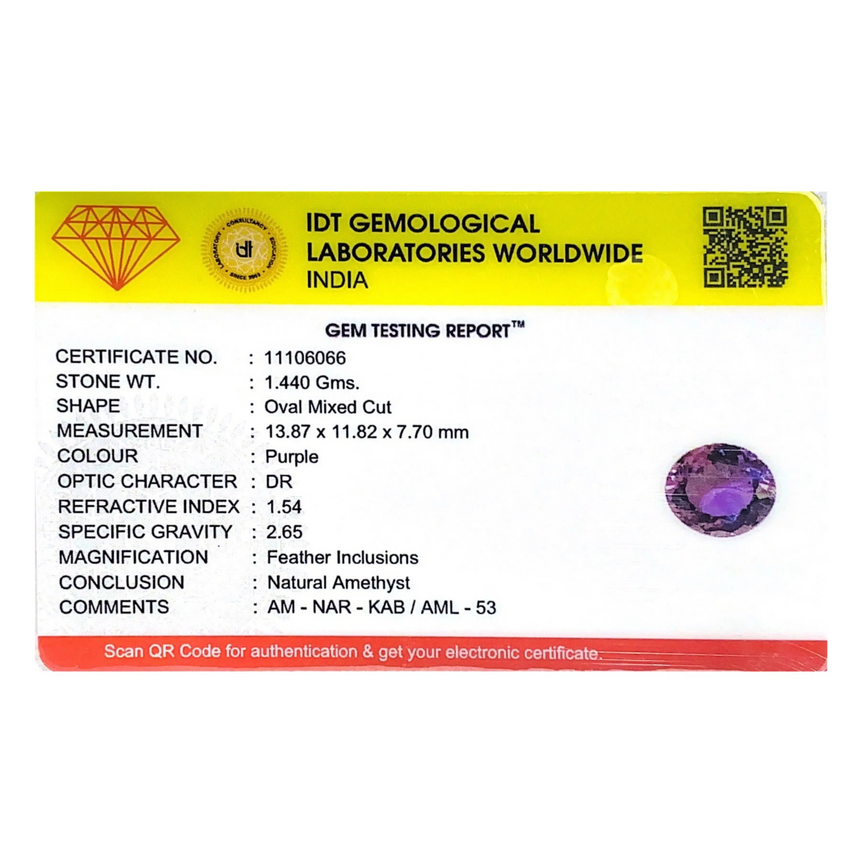 Amethyst - 7.15 Carat