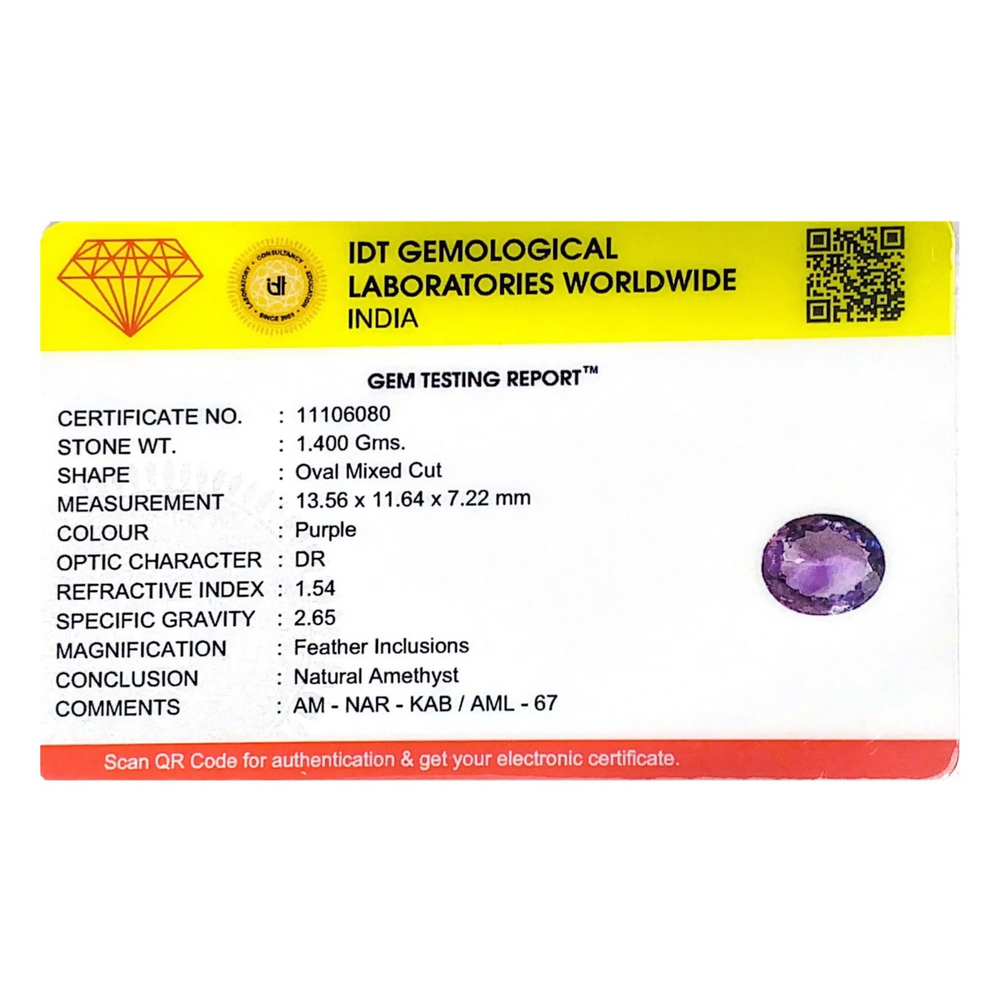 Amethyst - 7 Carat