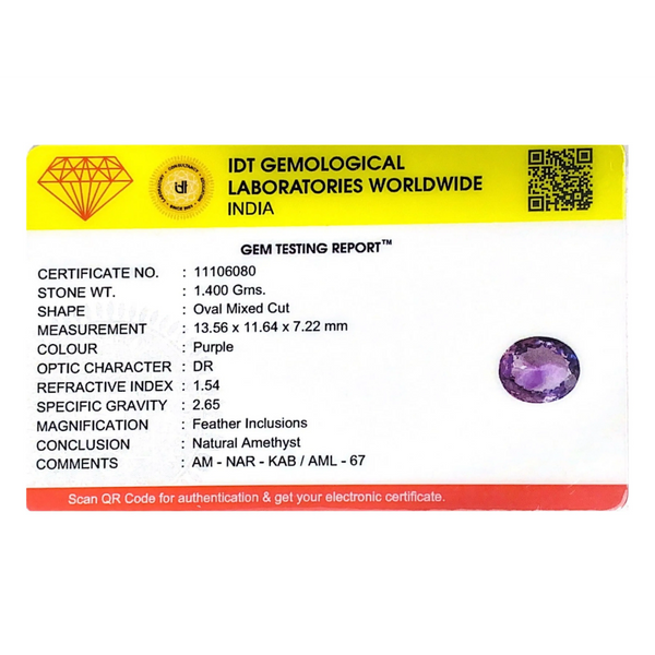 Amethyst - 7 Carat