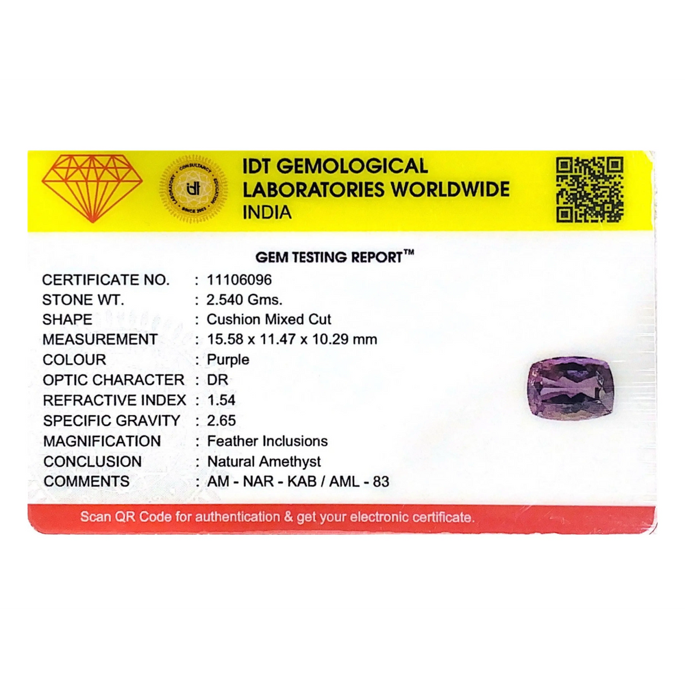 Amethyst - 12.7 Carat
