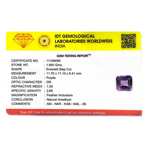 Amethyst - 8.3 Carat