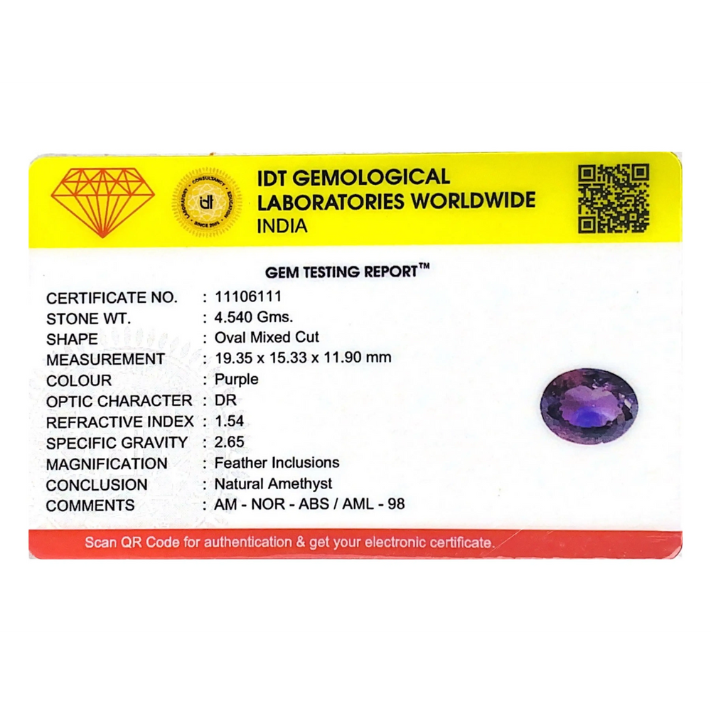 Amethyst - 22.7 Carat