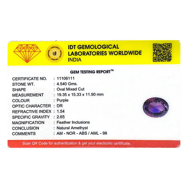 Amethyst - 22.7 Carat