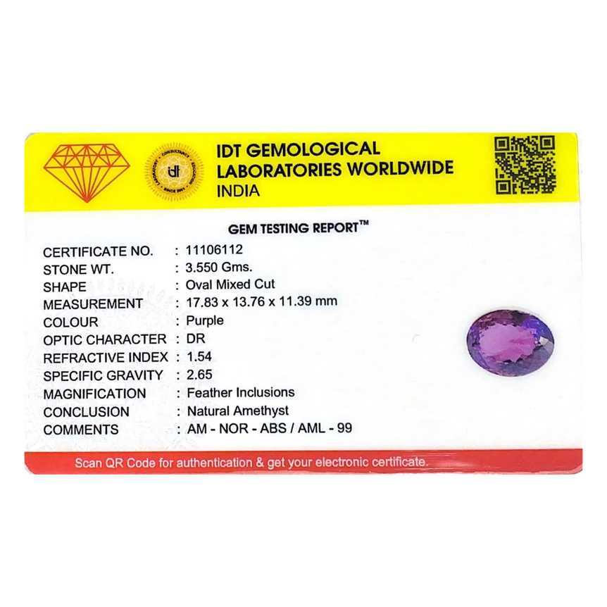 Amethyst - 17.75 Carat