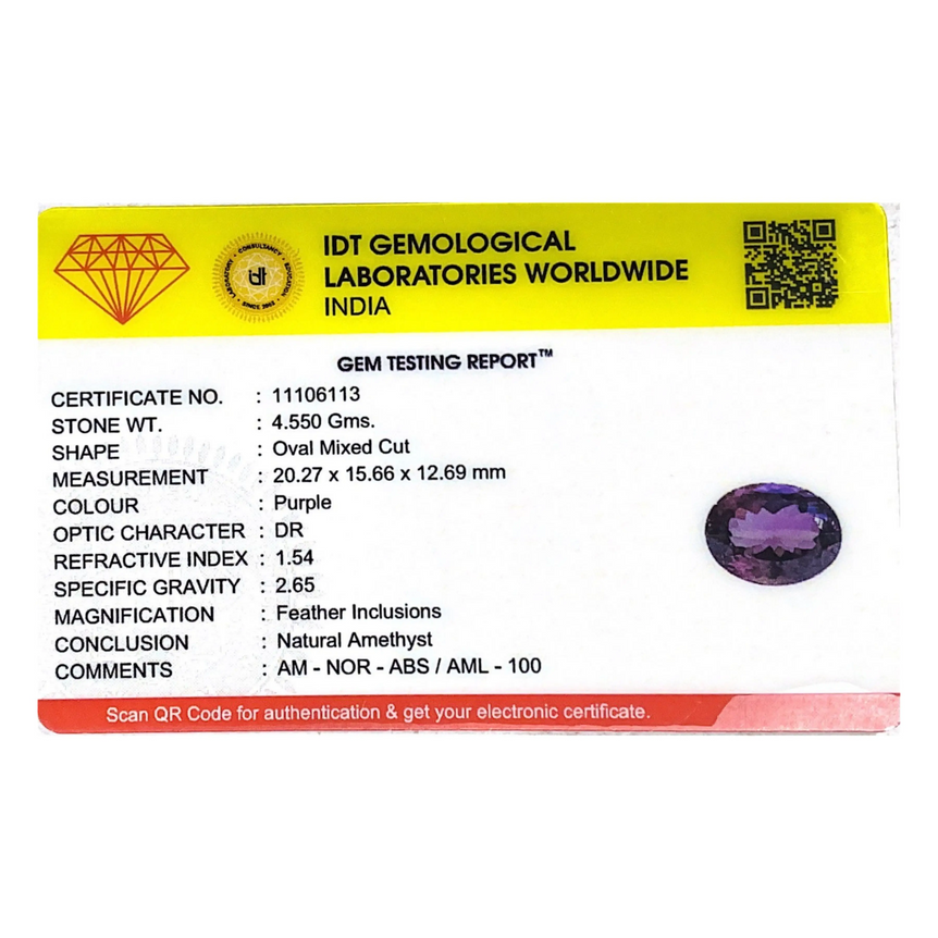 Amethyst - 22.75 Carat
