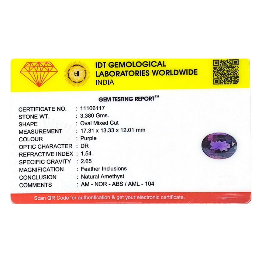 Amethyst - 16.9 Carat