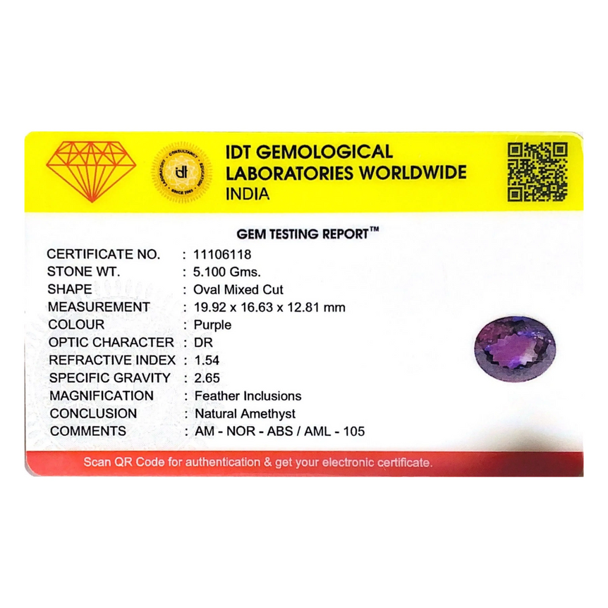 Amethyst - 25.5 Carat