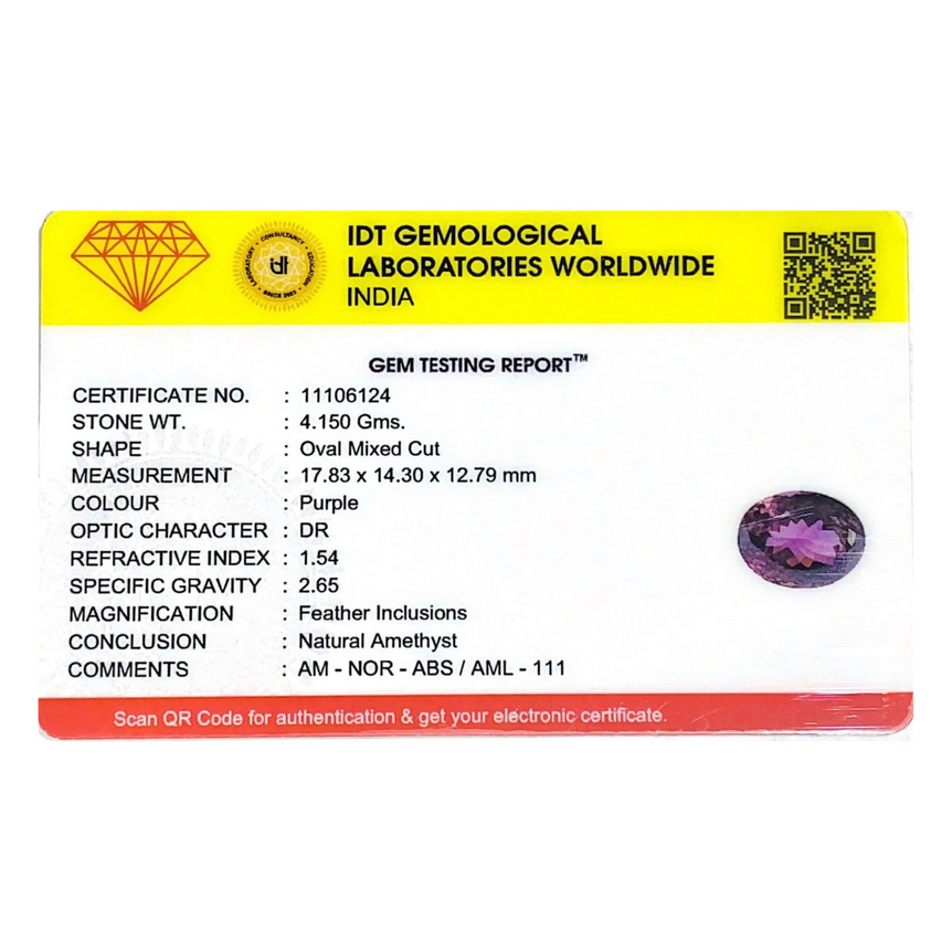 Amethyst - 20.75 Carat