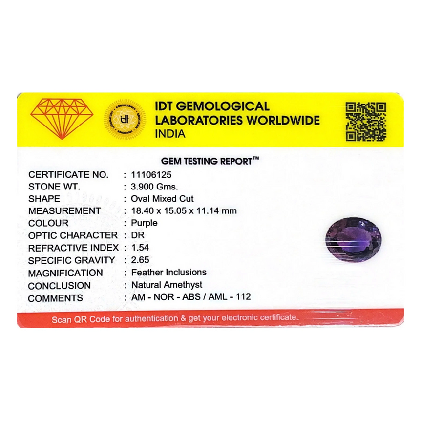 Amethyst - 19.5 Carat
