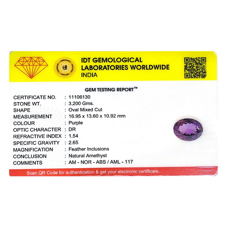 Amethyst - 16 Carat