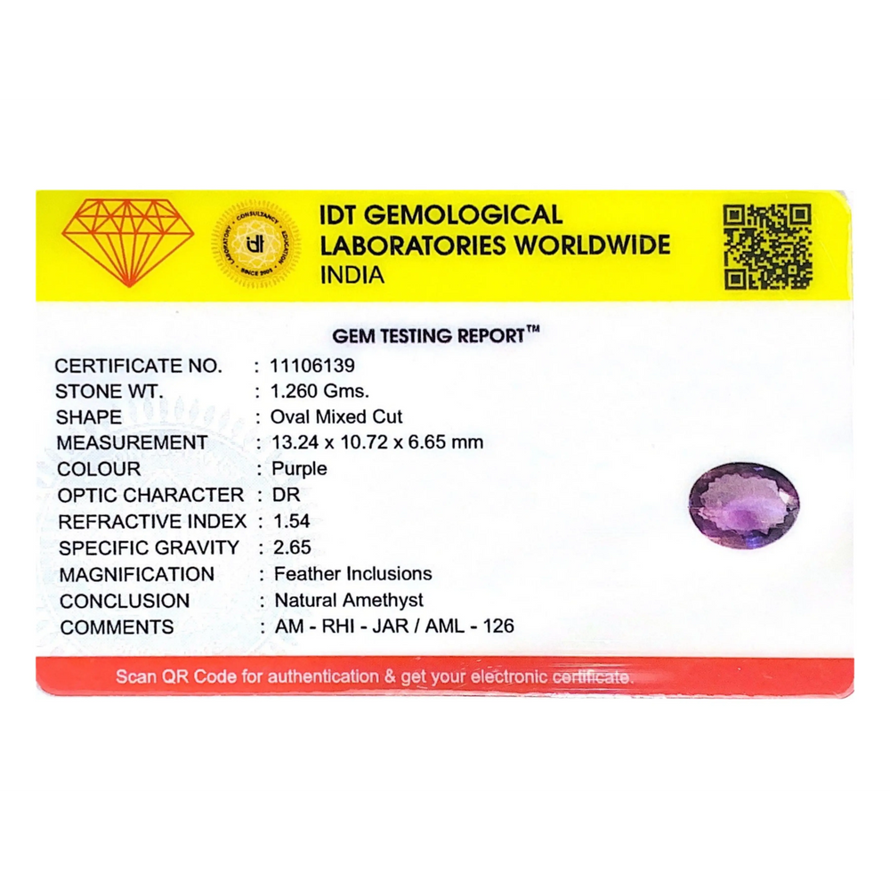 Amethyst - 6.25 Carat