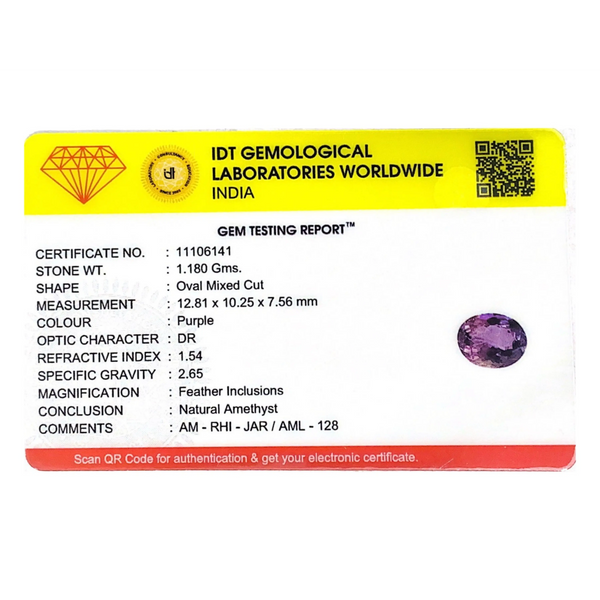 Amethyst - 5.9 Carat