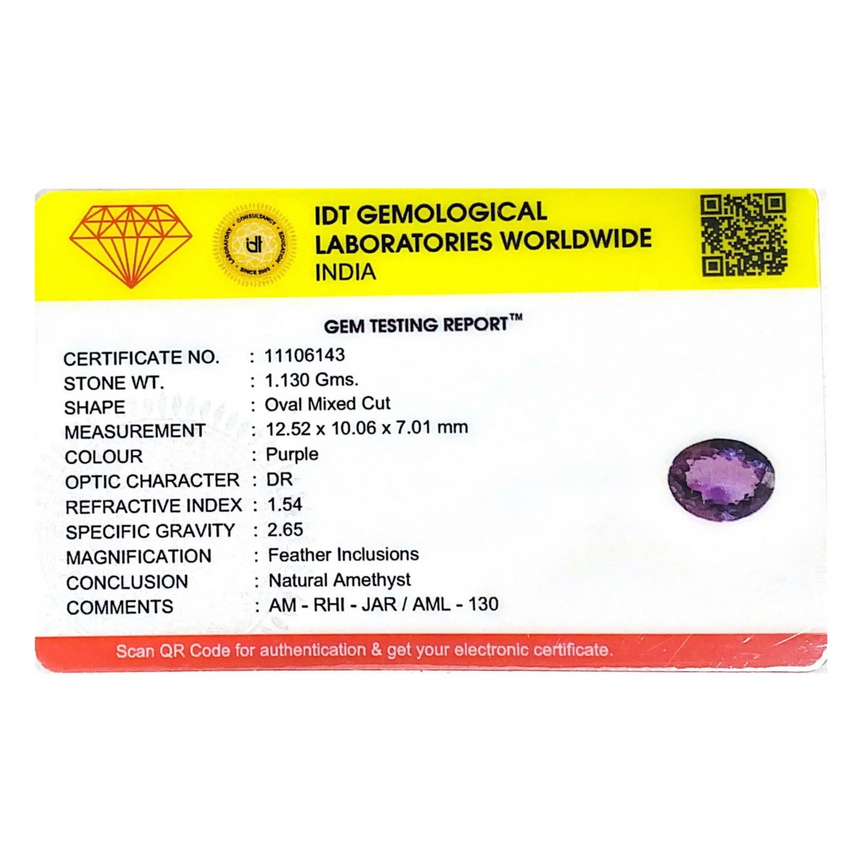 Amethyst - 5.65 Carat