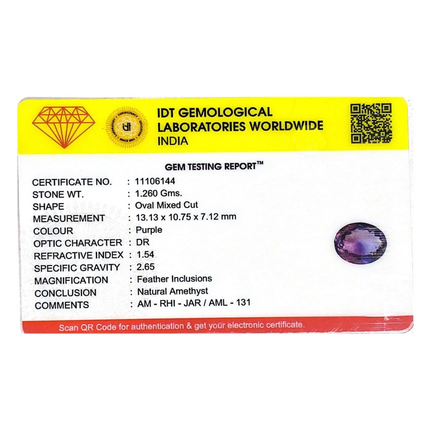 Amethyst - 6.3 Carat