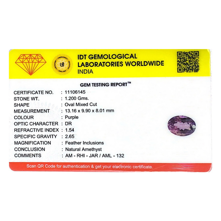 Amethyst - 6 Carat
