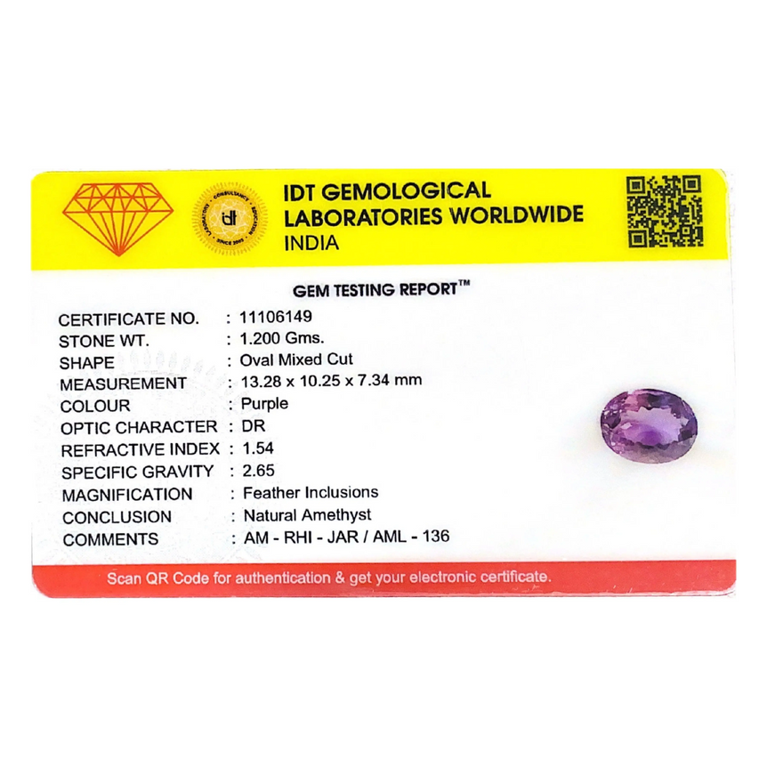 Amethyst - 6 Carat
