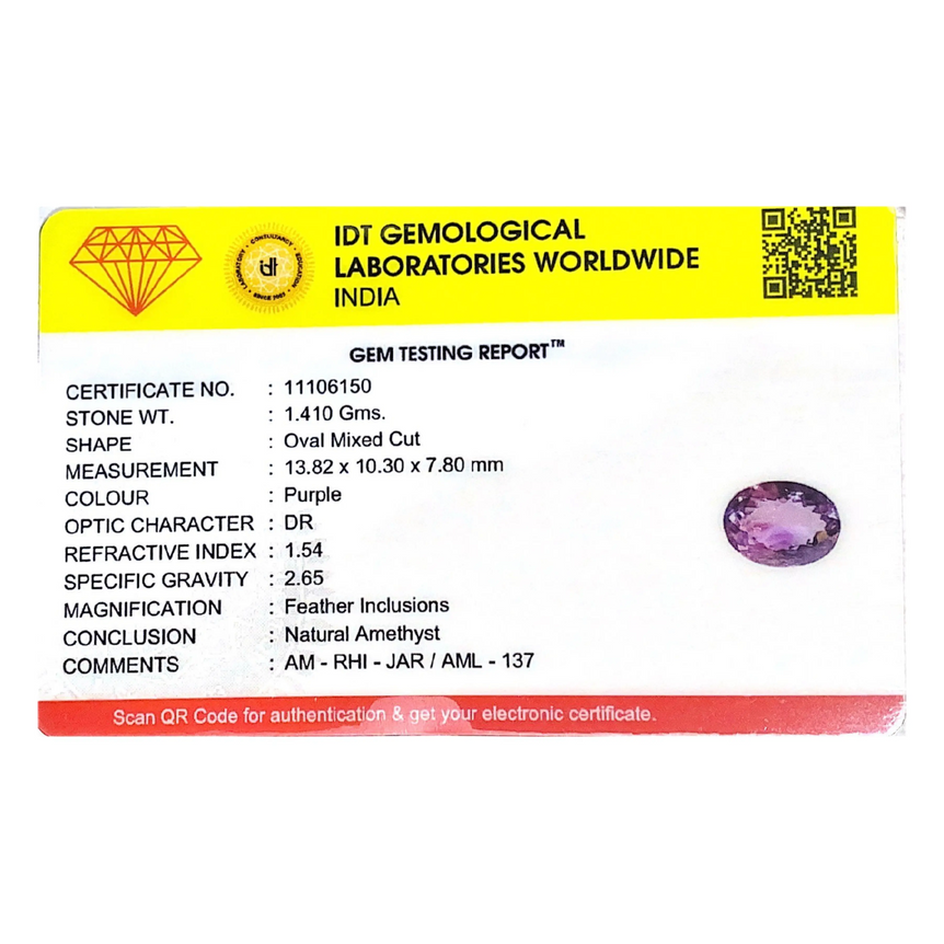 Amethyst - 7.05 Carat