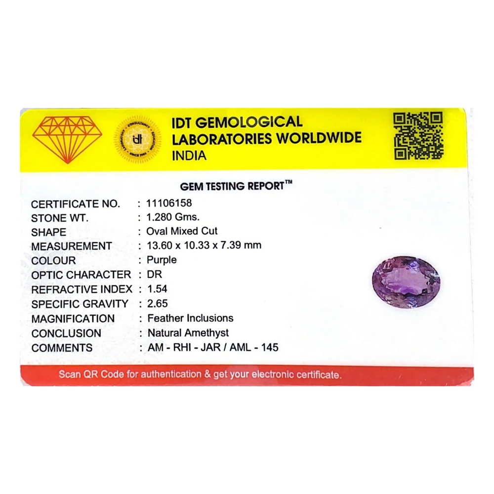 Amethyst - 6.4 Carat