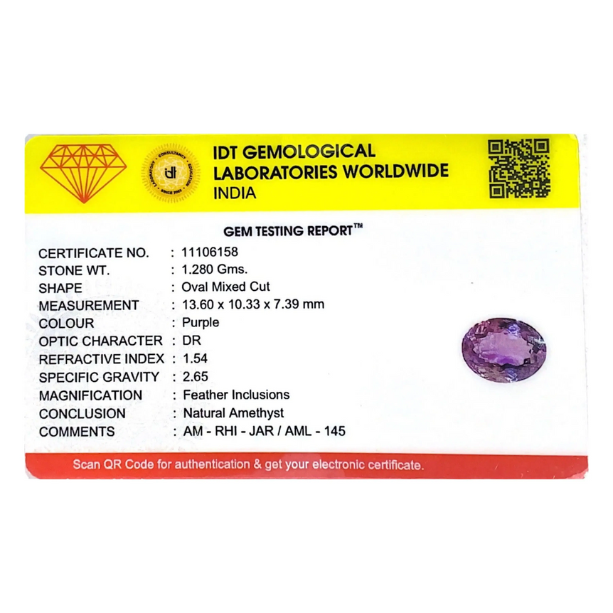 Amethyst - 6.4 Carat