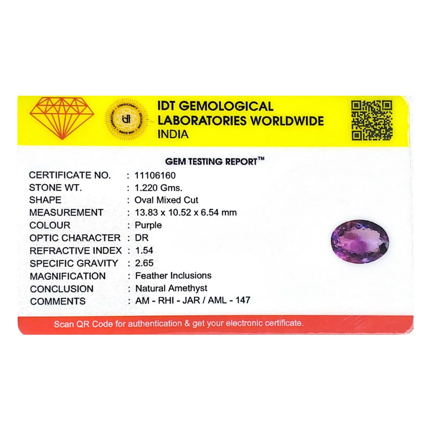 Amethyst - 6.1 Carat