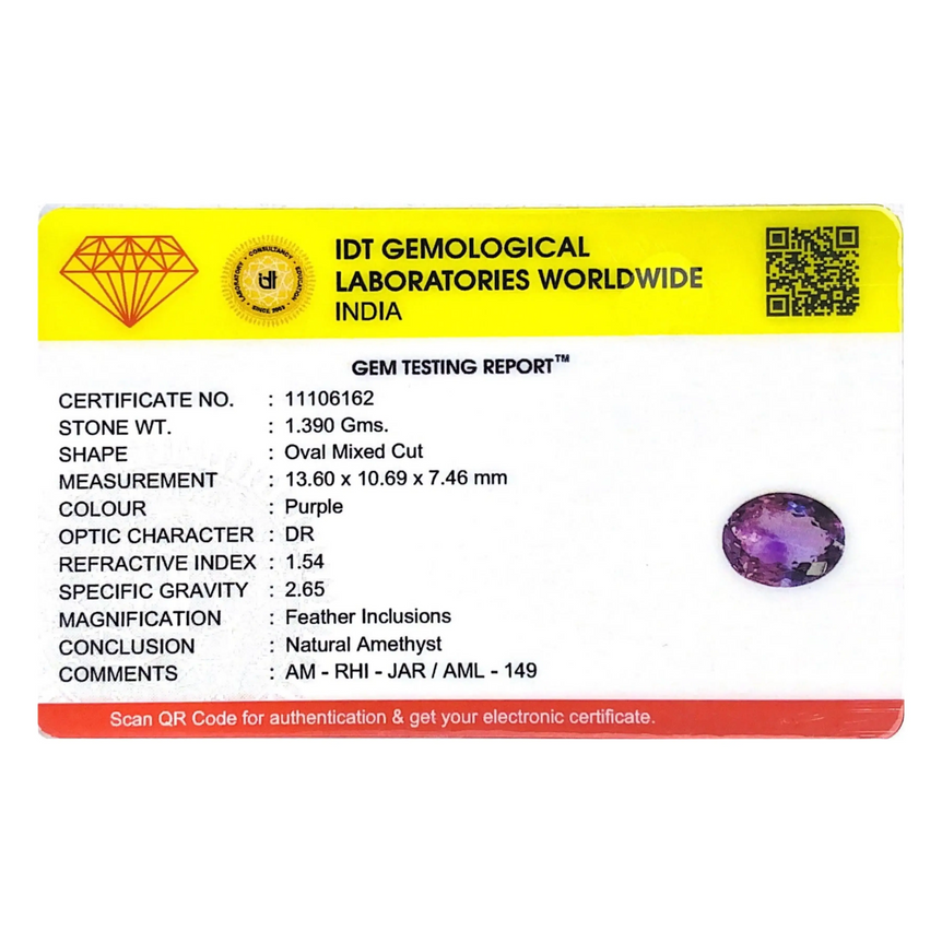Amethyst - 6.95 Carat