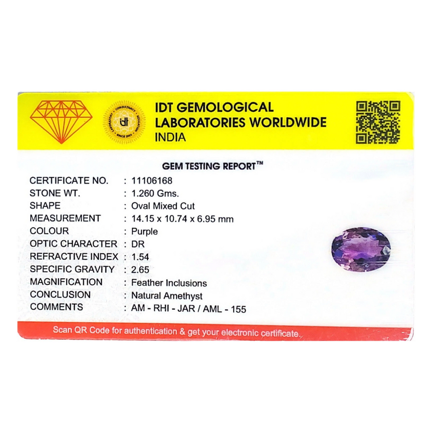 Amethyst - 6.3 Carat