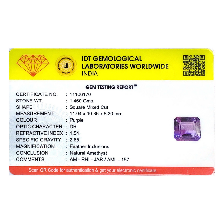 Amethyst - 7.3 Carat