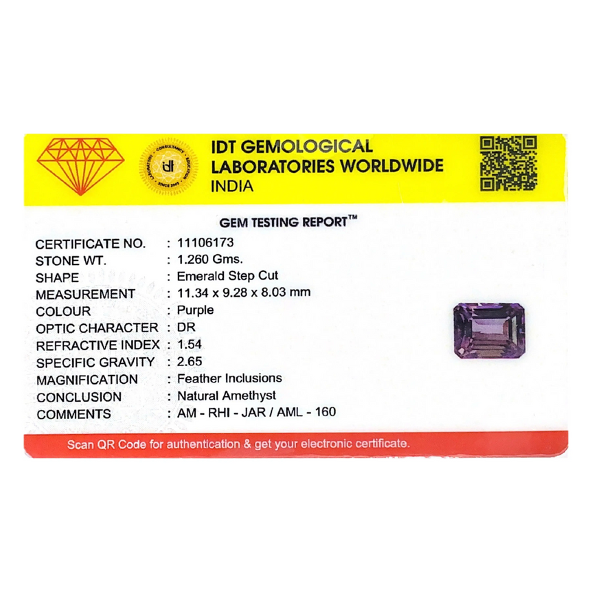 Amethyst - 6.3 Carat