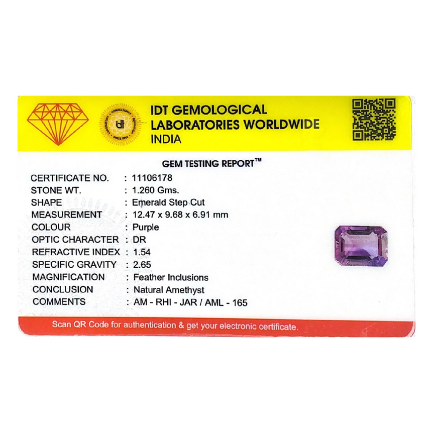 Amethyst - 6.25 Carat