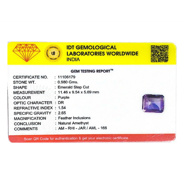 Amethyst - 4.9 Carat