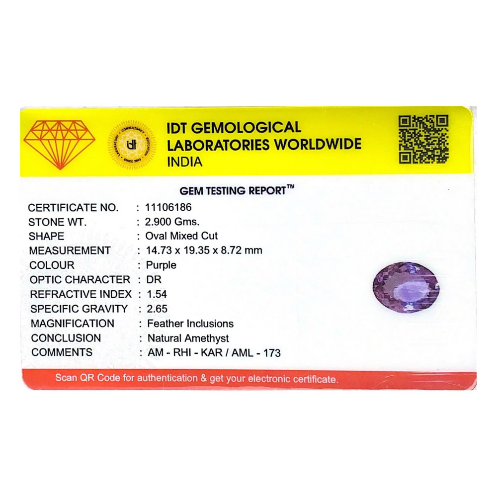 Amethyst - 14.5 Carat