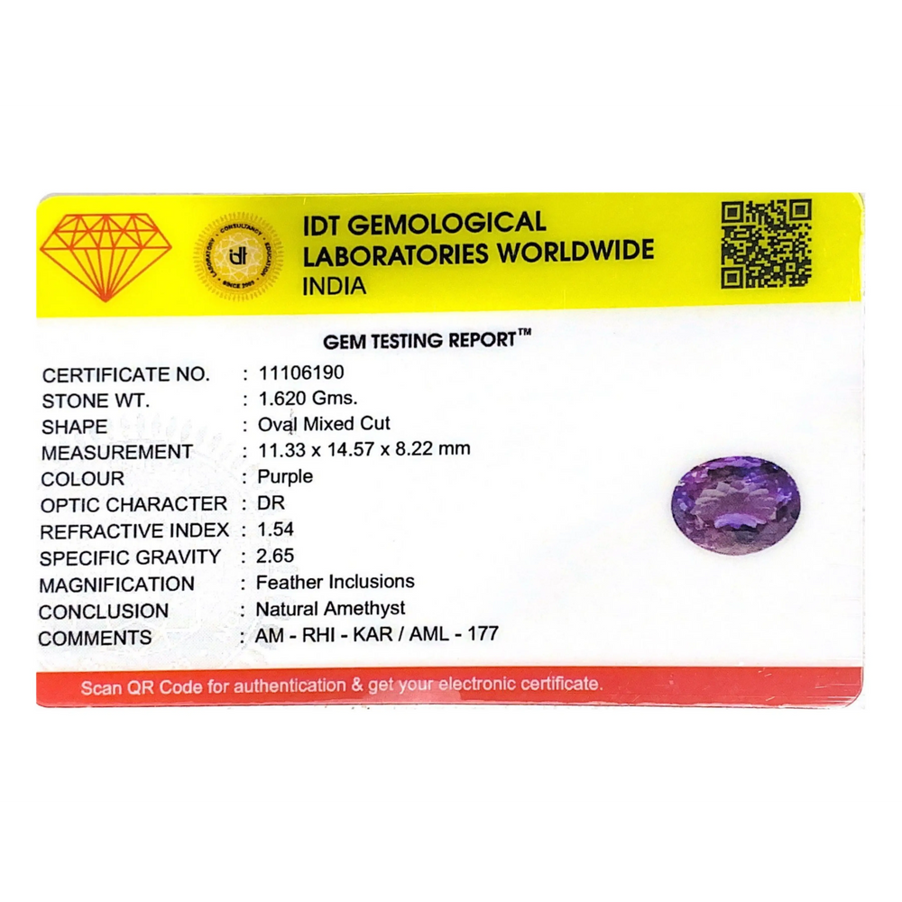 Amethyst - 8.05 Carat