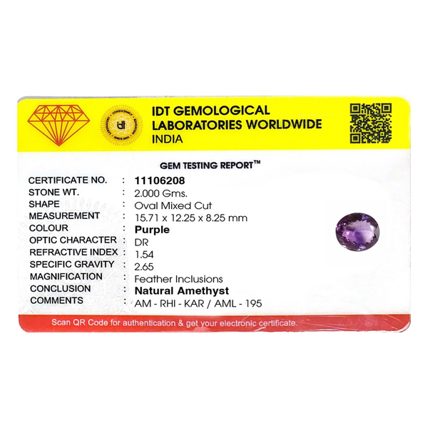 Amethyst - 10 Carat