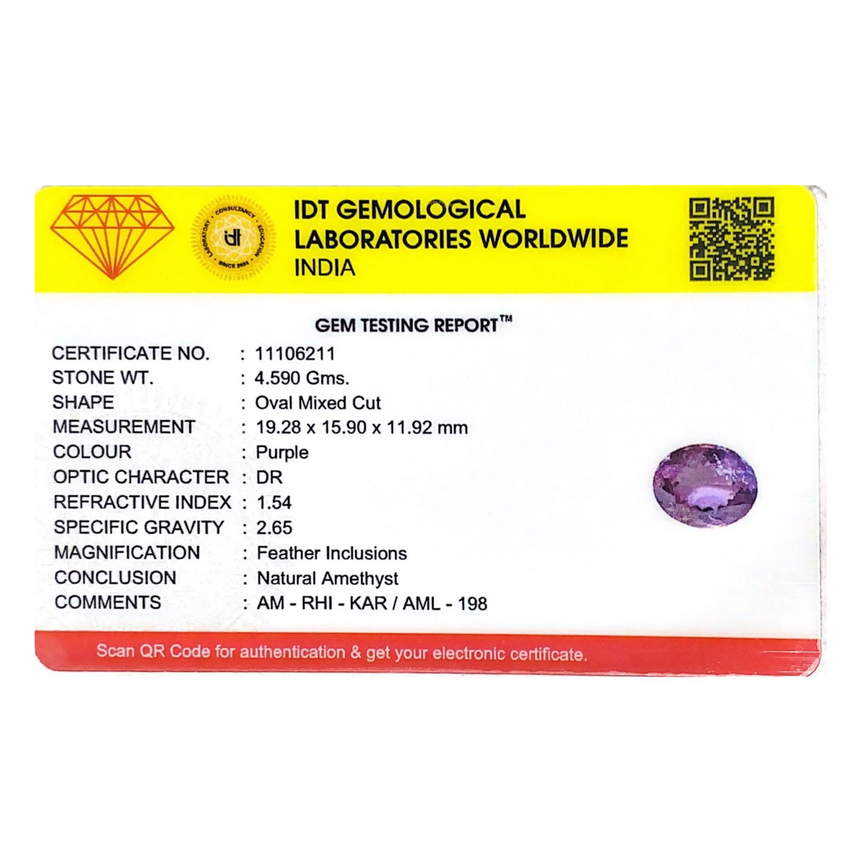 Amethyst - 22.95 Carat