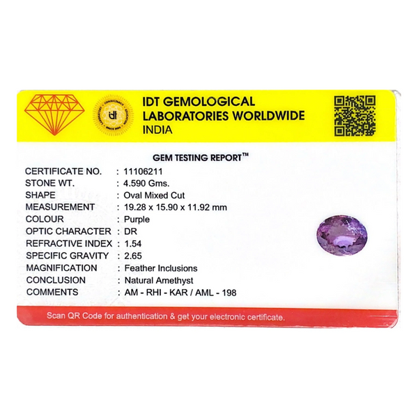 Amethyst - 22.95 Carat