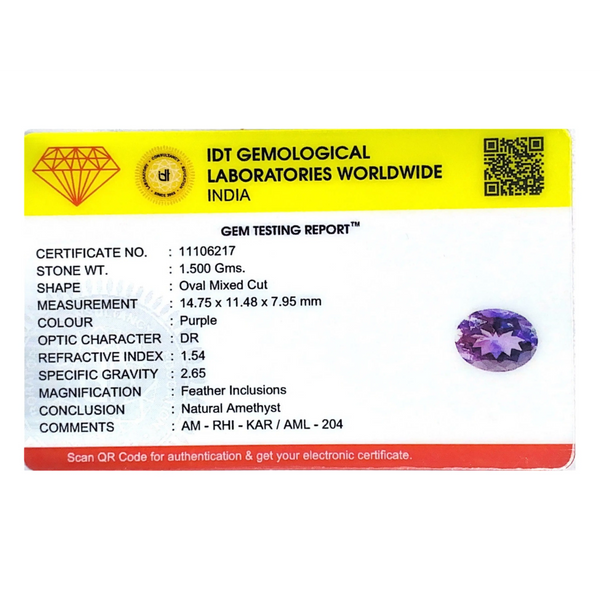 Amethyst - 7.5 Carat