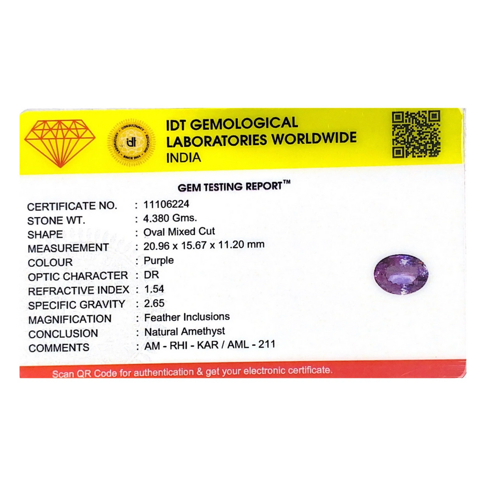 Amethyst - 21.9 Carat