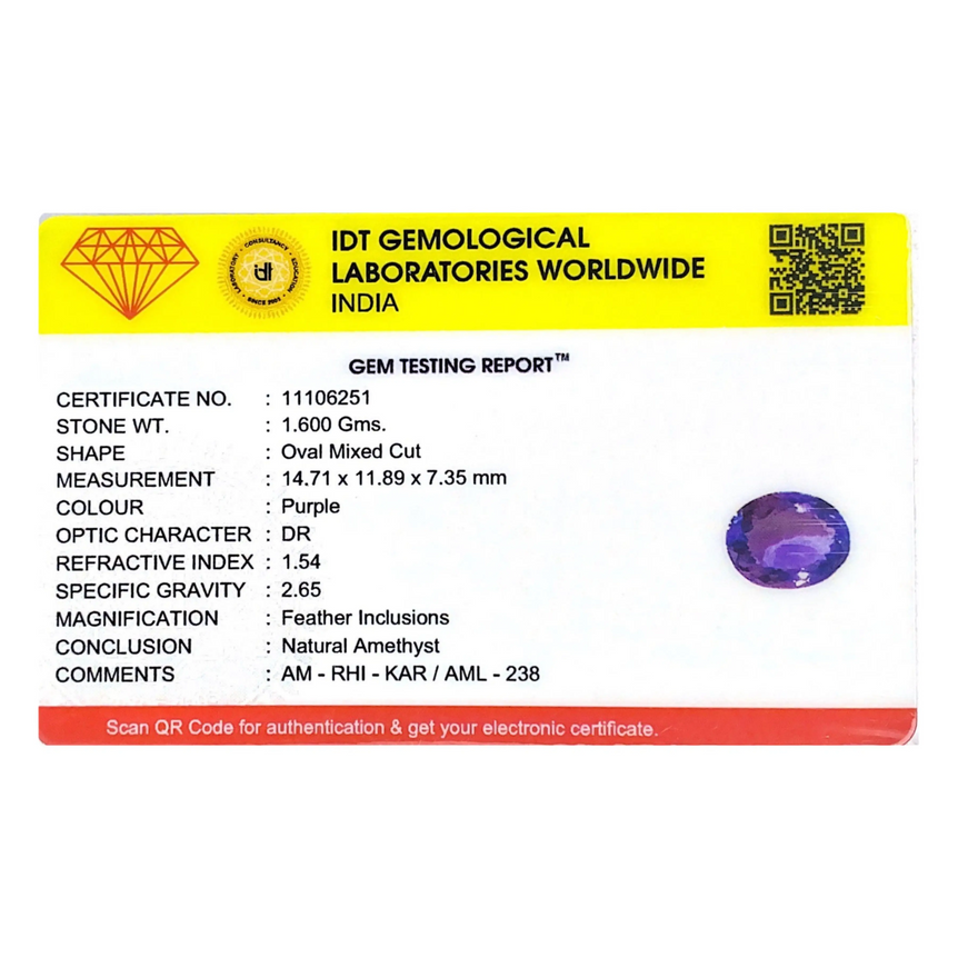 Amethyst - 8 Carat