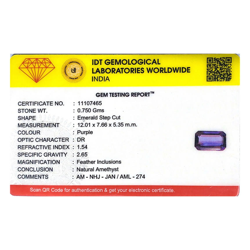 Amethyst - 3.75 Carat