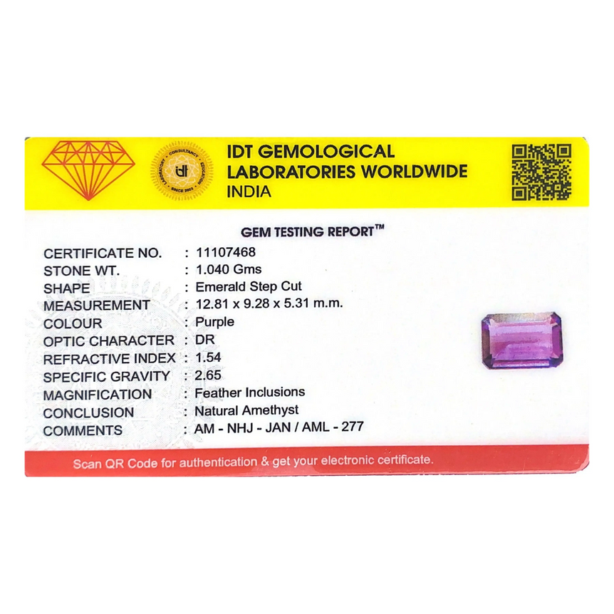 Amethyst - 5.2 Carat