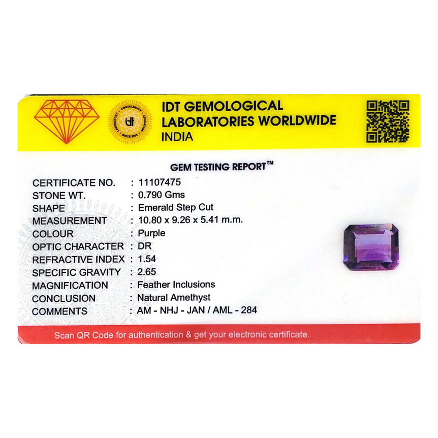 Amethyst - 3.95 Carat
