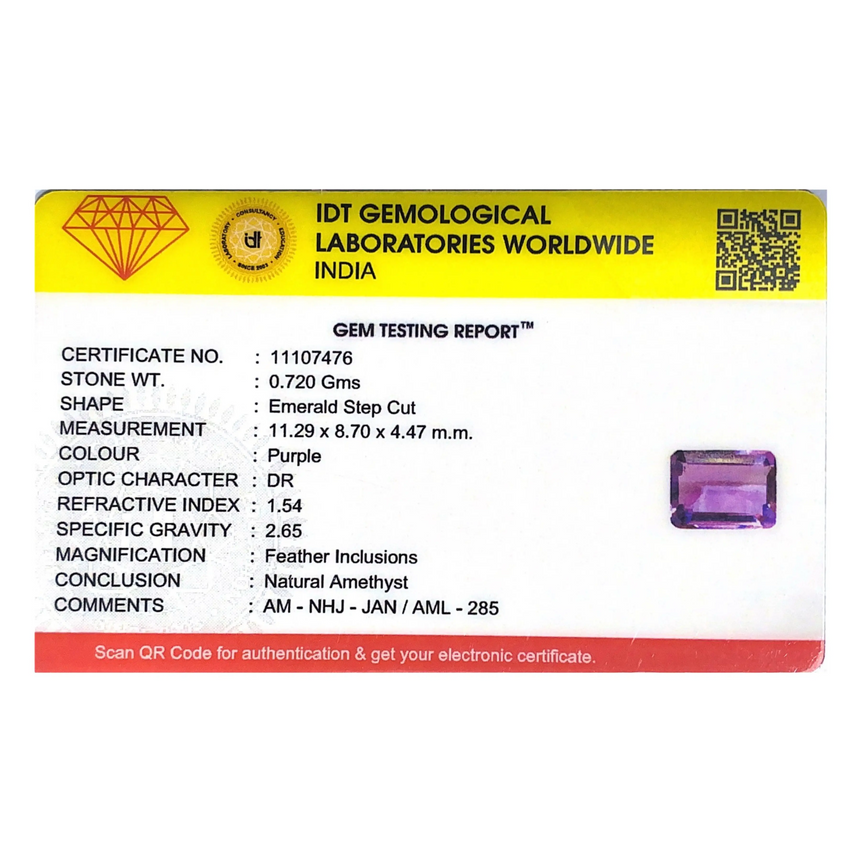 Amethyst - 3.6 Carat