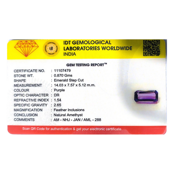Amethyst - 4.35 Carat