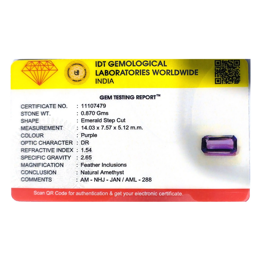 Amethyst - 4.35 Carat