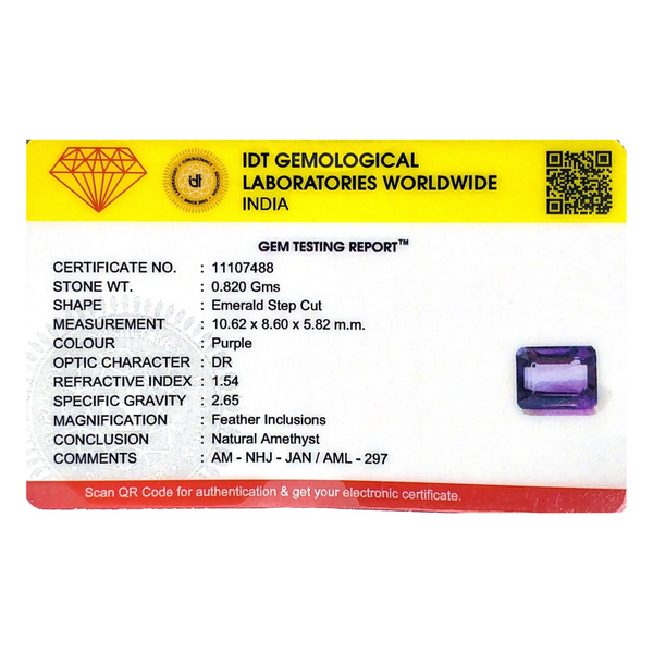 Amethyst - 4.1 Carat