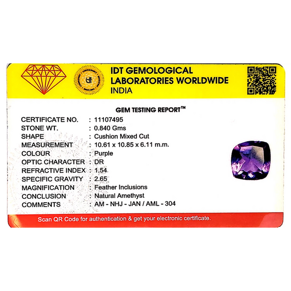 Amethyst - 4.2 Carat