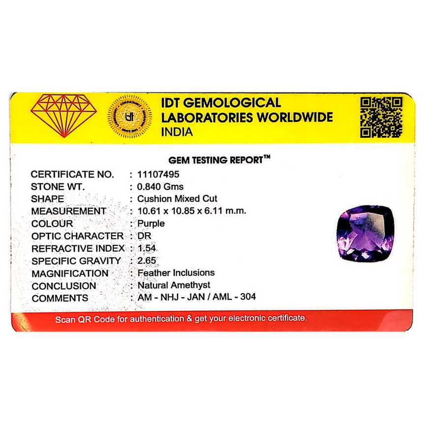 Amethyst - 4.2 Carat