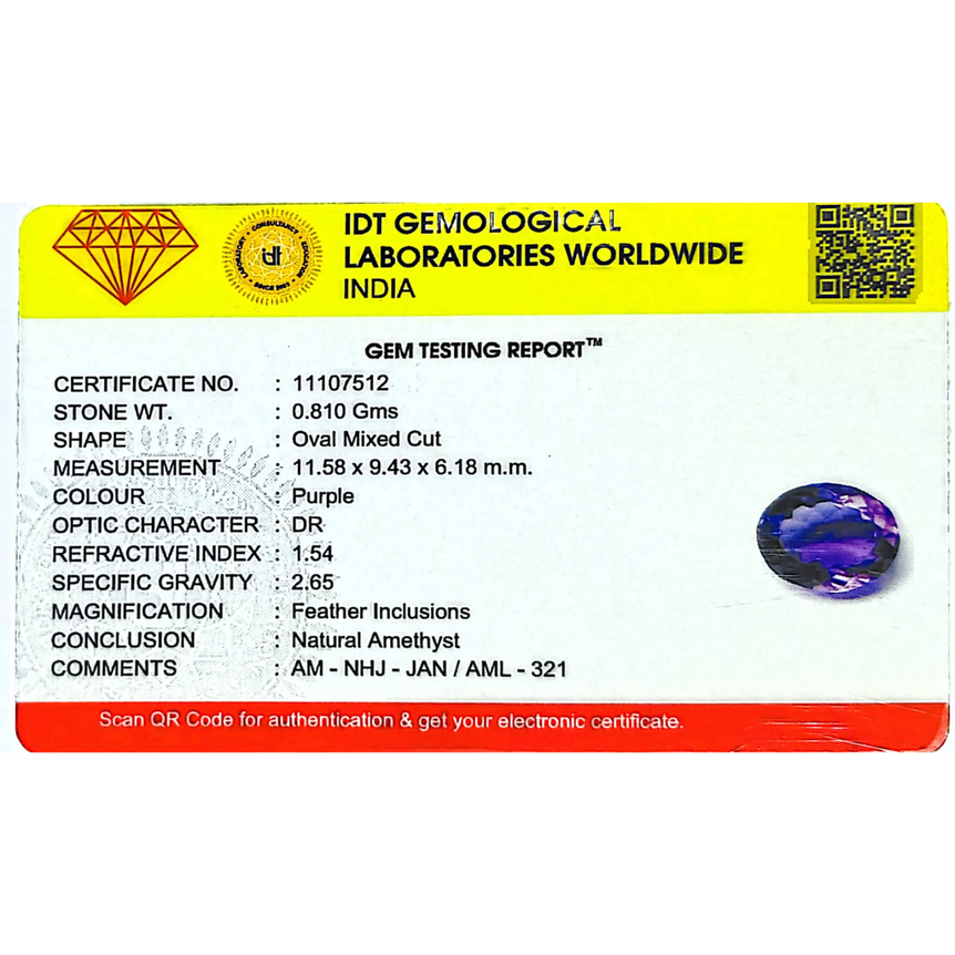 Amethyst - 4.05 Carat