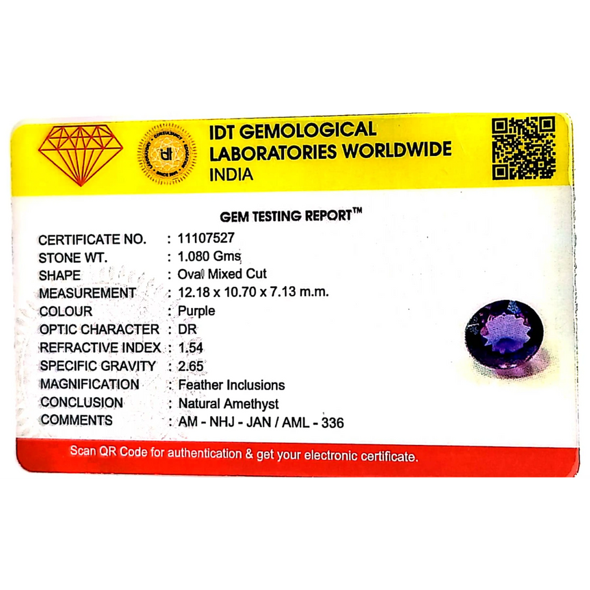 Amethyst - 5.4 Carat