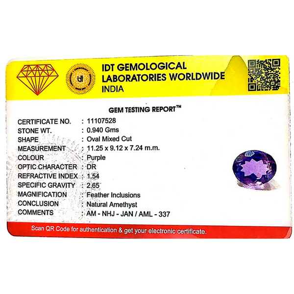 Amethyst - 4.7 Carat